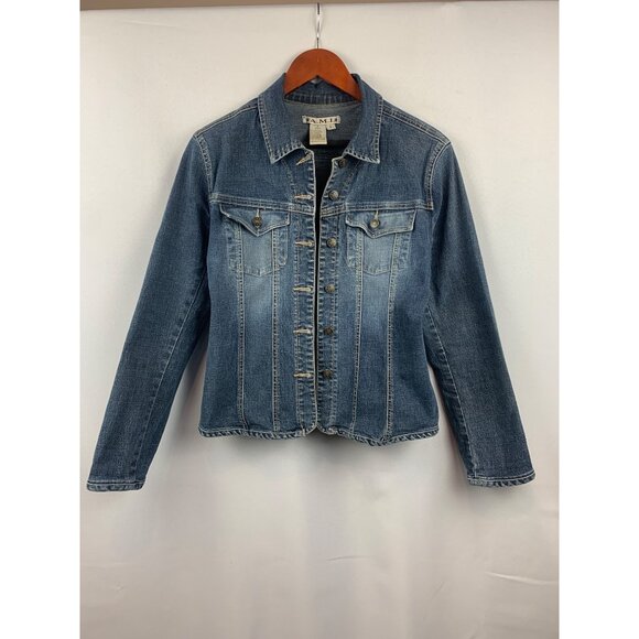 A.M.I. Womens Denim Jacket S - Picture 1 of 4